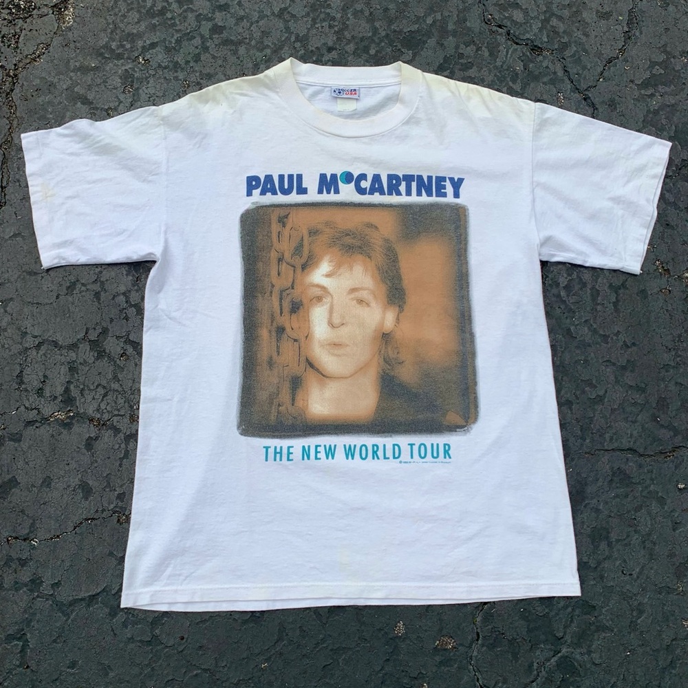 1993 Paul McCartney The New World Tour T-shirt